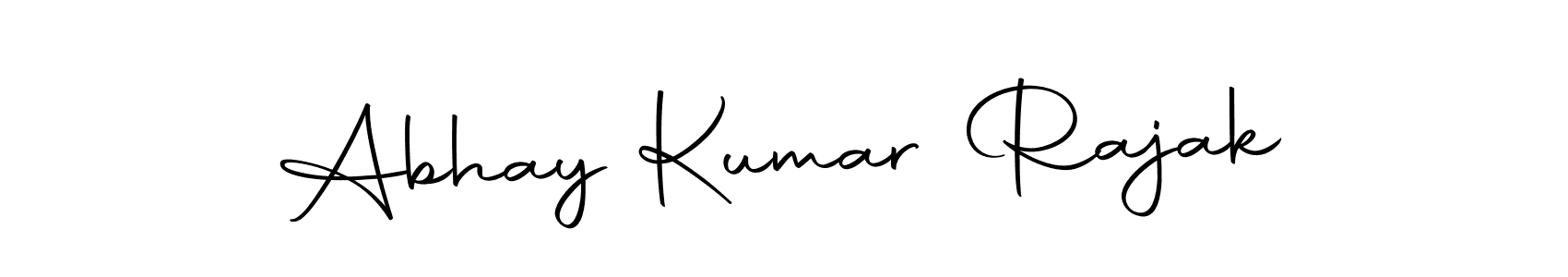 The best way (Autography-DOLnW) to make a short signature is to pick only two or three words in your name. The name Abhay Kumar Rajak include a total of six letters. For converting this name. Abhay Kumar Rajak signature style 10 images and pictures png