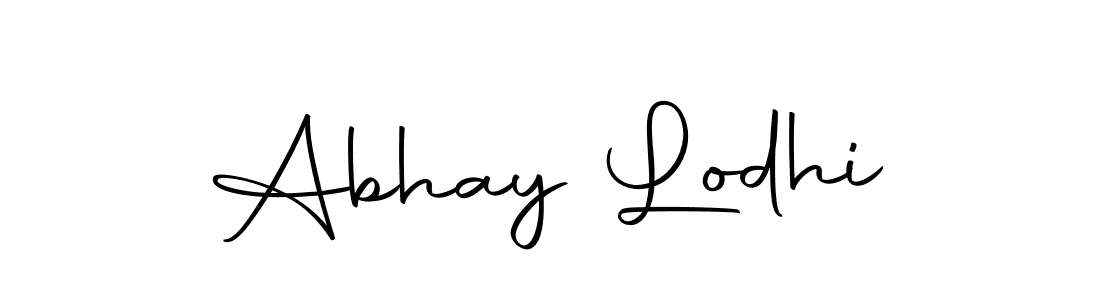 Use a signature maker to create a handwritten signature online. With this signature software, you can design (Autography-DOLnW) your own signature for name Abhay Lodhi. Abhay Lodhi signature style 10 images and pictures png