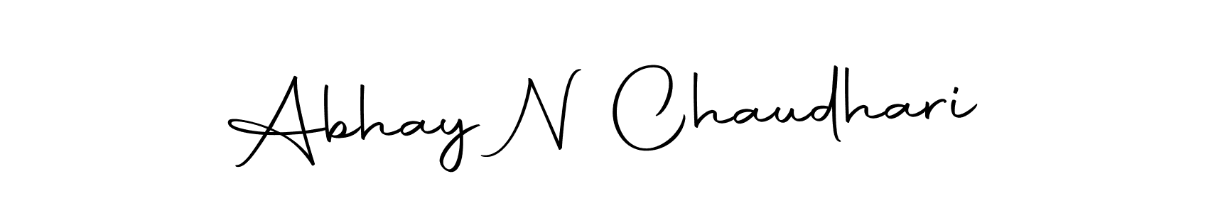 Here are the top 10 professional signature styles for the name Abhay N Chaudhari. These are the best autograph styles you can use for your name. Abhay N Chaudhari signature style 10 images and pictures png
