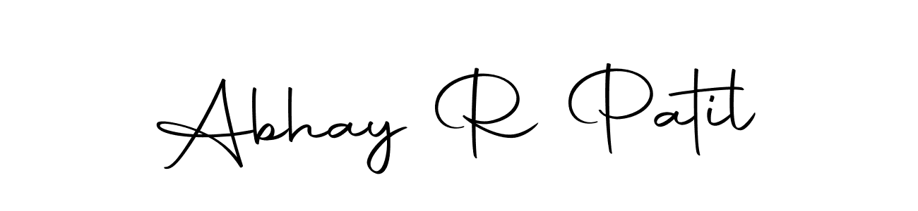 Use a signature maker to create a handwritten signature online. With this signature software, you can design (Autography-DOLnW) your own signature for name Abhay R Patil. Abhay R Patil signature style 10 images and pictures png