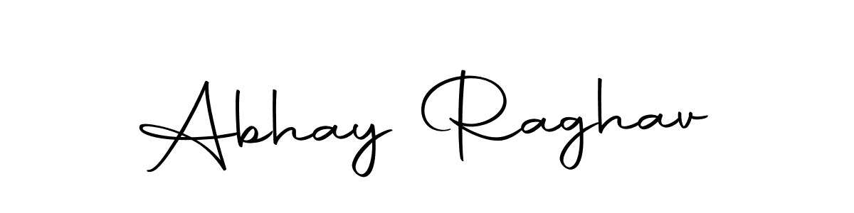 Design your own signature with our free online signature maker. With this signature software, you can create a handwritten (Autography-DOLnW) signature for name Abhay Raghav. Abhay Raghav signature style 10 images and pictures png
