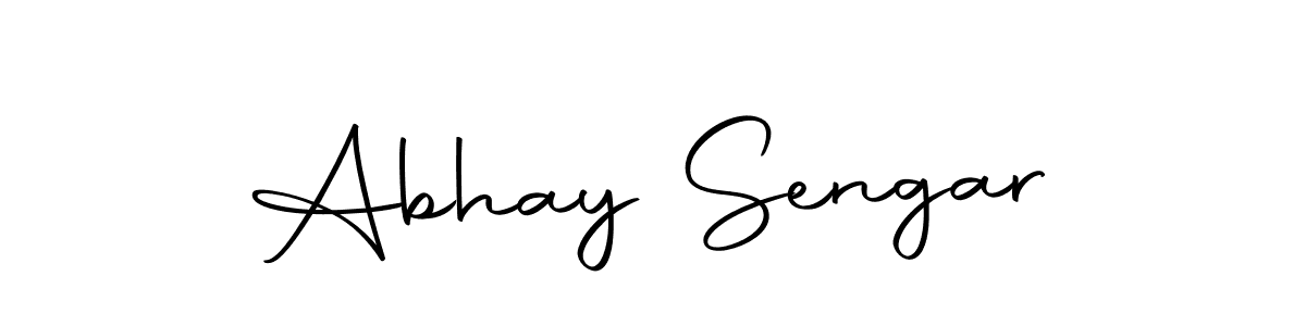 Also we have Abhay Sengar name is the best signature style. Create professional handwritten signature collection using Autography-DOLnW autograph style. Abhay Sengar signature style 10 images and pictures png