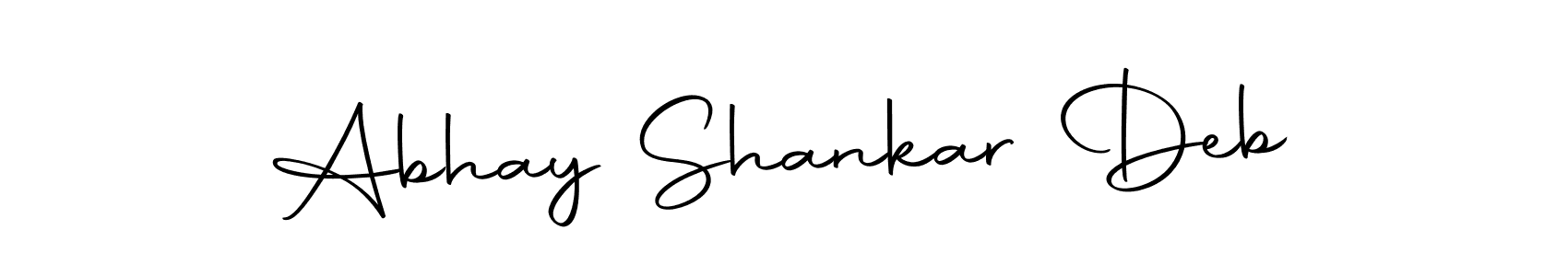 You should practise on your own different ways (Autography-DOLnW) to write your name (Abhay Shankar Deb) in signature. don't let someone else do it for you. Abhay Shankar Deb signature style 10 images and pictures png