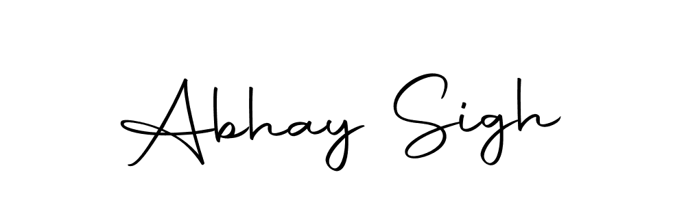 Use a signature maker to create a handwritten signature online. With this signature software, you can design (Autography-DOLnW) your own signature for name Abhay Sigh. Abhay Sigh signature style 10 images and pictures png