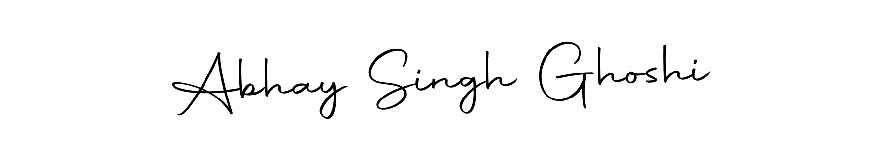 You can use this online signature creator to create a handwritten signature for the name Abhay Singh Ghoshi. This is the best online autograph maker. Abhay Singh Ghoshi signature style 10 images and pictures png