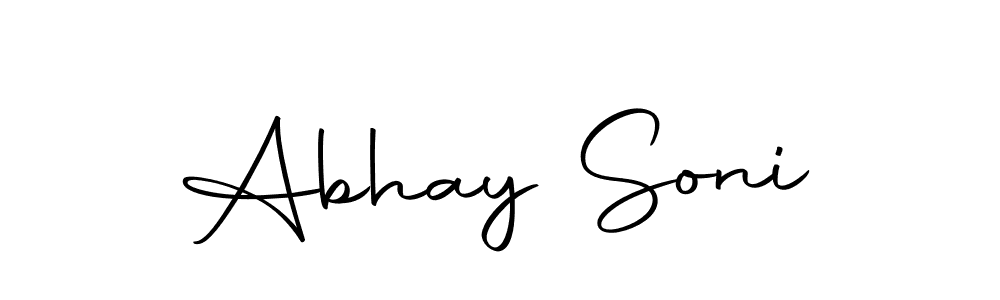 This is the best signature style for the Abhay Soni name. Also you like these signature font (Autography-DOLnW). Mix name signature. Abhay Soni signature style 10 images and pictures png