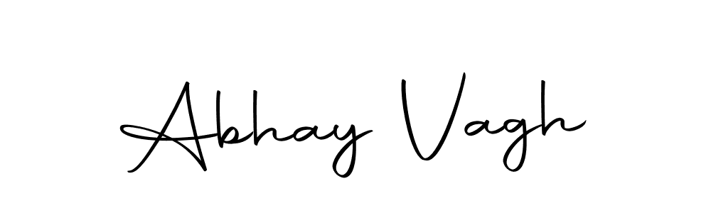 How to make Abhay Vagh name signature. Use Autography-DOLnW style for creating short signs online. This is the latest handwritten sign. Abhay Vagh signature style 10 images and pictures png