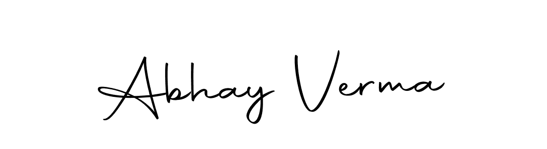 You should practise on your own different ways (Autography-DOLnW) to write your name (Abhay Verma) in signature. don't let someone else do it for you. Abhay Verma signature style 10 images and pictures png