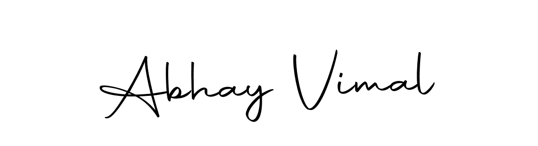 Use a signature maker to create a handwritten signature online. With this signature software, you can design (Autography-DOLnW) your own signature for name Abhay Vimal. Abhay Vimal signature style 10 images and pictures png