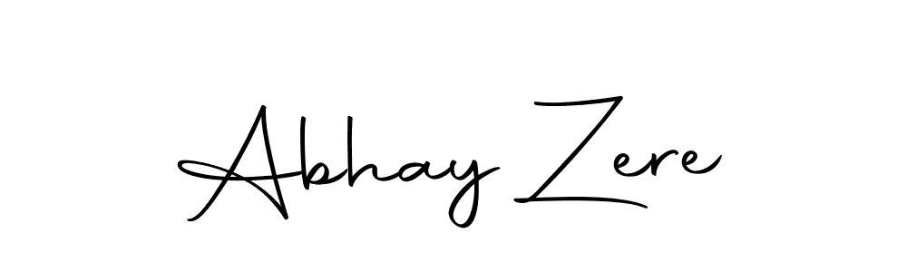 Make a short Abhay Zere signature style. Manage your documents anywhere anytime using Autography-DOLnW. Create and add eSignatures, submit forms, share and send files easily. Abhay Zere signature style 10 images and pictures png