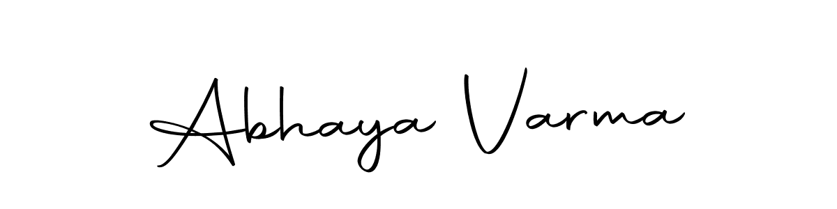 Also we have Abhaya Varma name is the best signature style. Create professional handwritten signature collection using Autography-DOLnW autograph style. Abhaya Varma signature style 10 images and pictures png