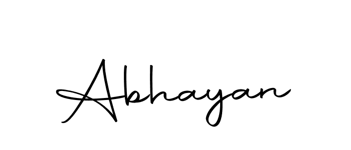 Abhayan stylish signature style. Best Handwritten Sign (Autography-DOLnW) for my name. Handwritten Signature Collection Ideas for my name Abhayan. Abhayan signature style 10 images and pictures png