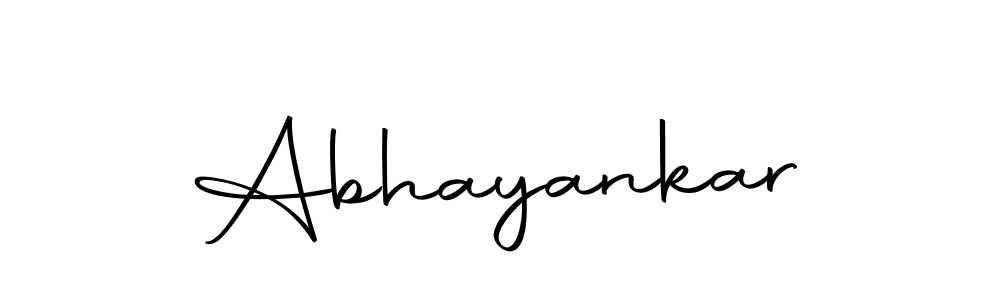 Make a beautiful signature design for name Abhayankar. With this signature (Autography-DOLnW) style, you can create a handwritten signature for free. Abhayankar signature style 10 images and pictures png