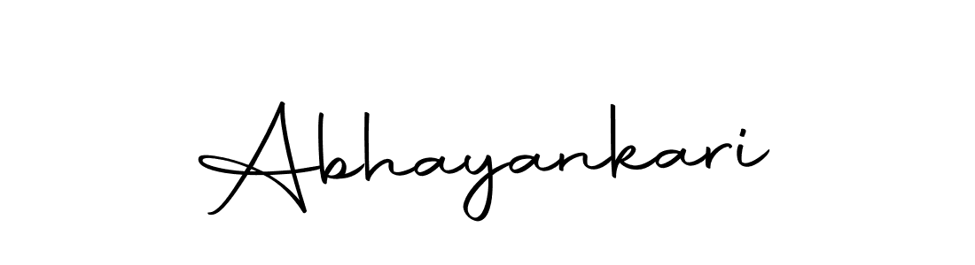 Make a beautiful signature design for name Abhayankari. Use this online signature maker to create a handwritten signature for free. Abhayankari signature style 10 images and pictures png