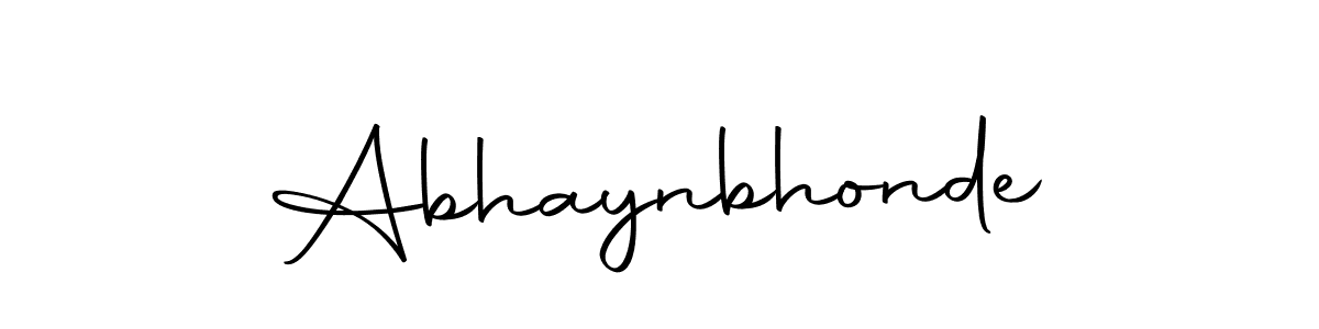 Similarly Autography-DOLnW is the best handwritten signature design. Signature creator online .You can use it as an online autograph creator for name Abhaynbhonde. Abhaynbhonde signature style 10 images and pictures png