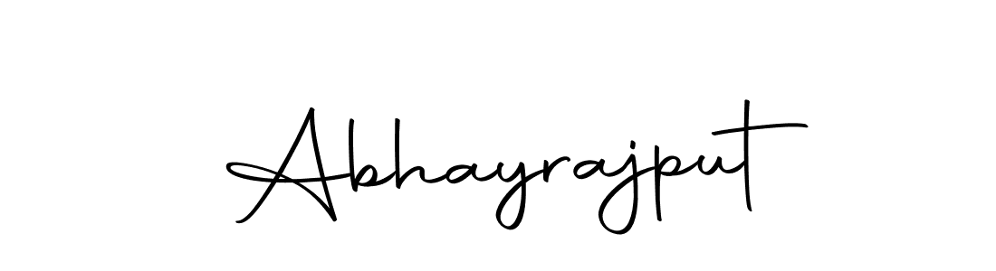 Create a beautiful signature design for name Abhayrajput. With this signature (Autography-DOLnW) fonts, you can make a handwritten signature for free. Abhayrajput signature style 10 images and pictures png