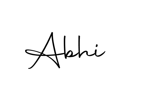 Also we have Abhi  name is the best signature style. Create professional handwritten signature collection using Autography-DOLnW autograph style. Abhi  signature style 10 images and pictures png
