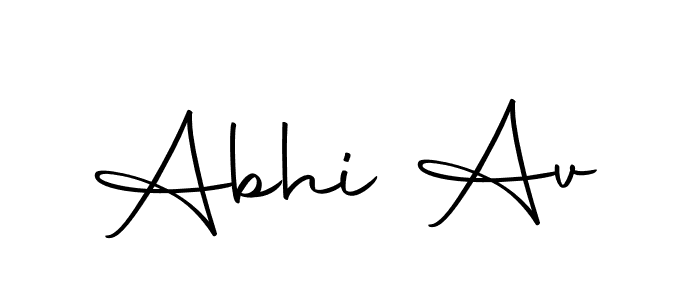 Make a short Abhi Av signature style. Manage your documents anywhere anytime using Autography-DOLnW. Create and add eSignatures, submit forms, share and send files easily. Abhi Av signature style 10 images and pictures png