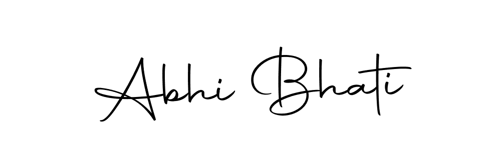 Once you've used our free online signature maker to create your best signature Autography-DOLnW style, it's time to enjoy all of the benefits that Abhi Bhati name signing documents. Abhi Bhati signature style 10 images and pictures png