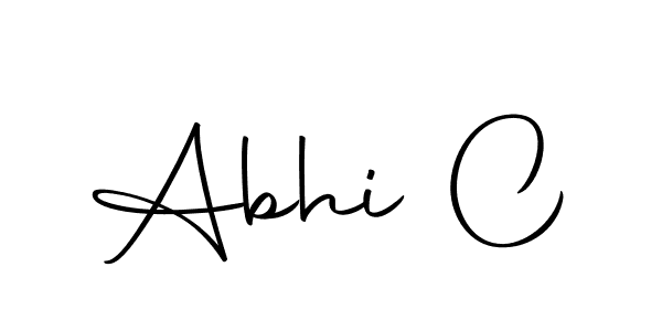 It looks lik you need a new signature style for name Abhi C. Design unique handwritten (Autography-DOLnW) signature with our free signature maker in just a few clicks. Abhi C signature style 10 images and pictures png