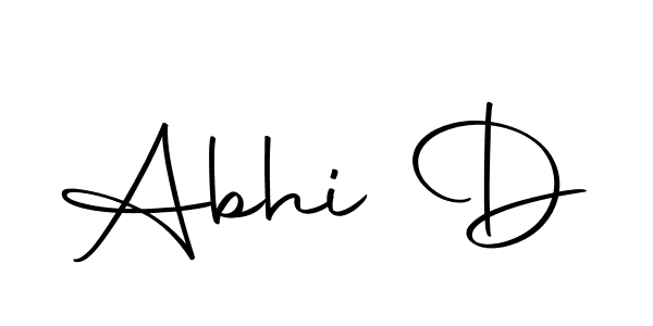 Abhi D stylish signature style. Best Handwritten Sign (Autography-DOLnW) for my name. Handwritten Signature Collection Ideas for my name Abhi D. Abhi D signature style 10 images and pictures png