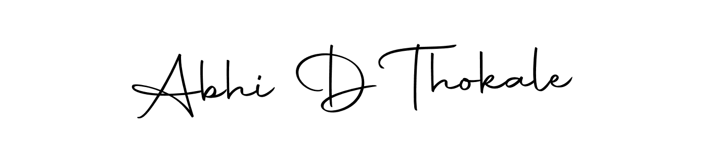 Make a beautiful signature design for name Abhi D Thokale. Use this online signature maker to create a handwritten signature for free. Abhi D Thokale signature style 10 images and pictures png