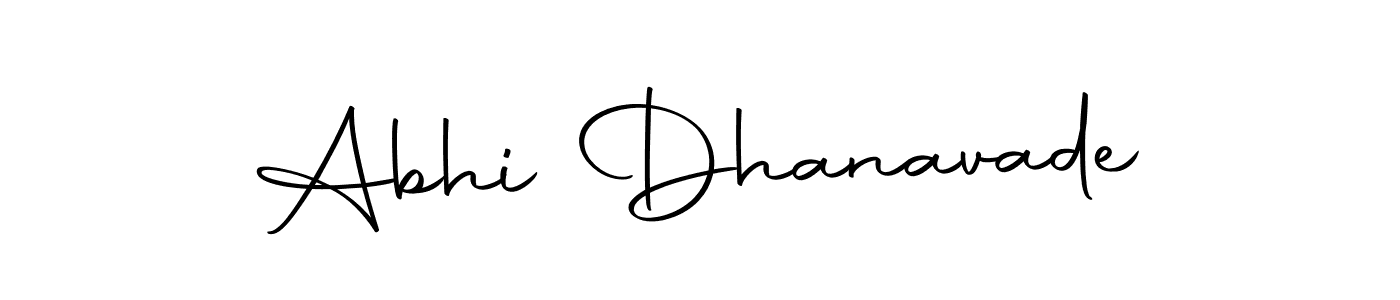 It looks lik you need a new signature style for name Abhi Dhanavade. Design unique handwritten (Autography-DOLnW) signature with our free signature maker in just a few clicks. Abhi Dhanavade signature style 10 images and pictures png