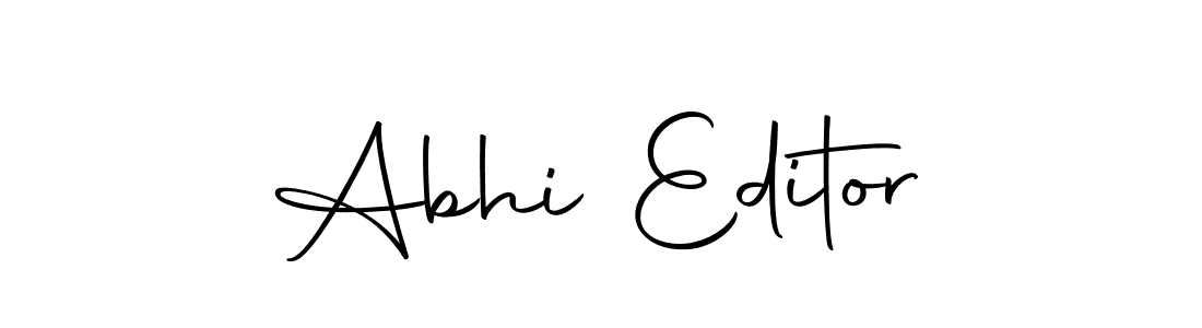 You can use this online signature creator to create a handwritten signature for the name Abhi Editor. This is the best online autograph maker. Abhi Editor signature style 10 images and pictures png