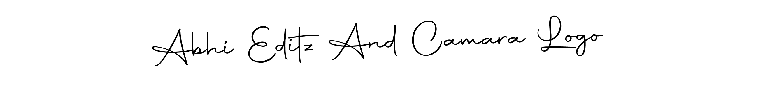 Abhi Editz And Camara Logo stylish signature style. Best Handwritten Sign (Autography-DOLnW) for my name. Handwritten Signature Collection Ideas for my name Abhi Editz And Camara Logo. Abhi Editz And Camara Logo signature style 10 images and pictures png