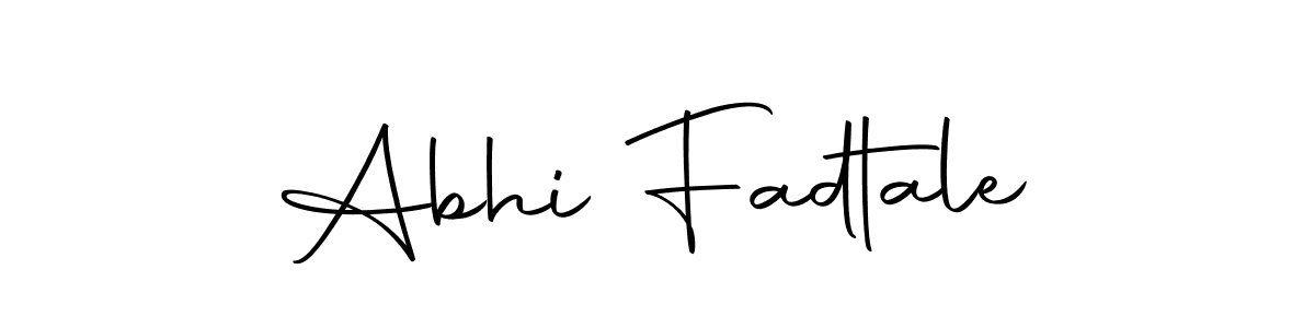 You should practise on your own different ways (Autography-DOLnW) to write your name (Abhi Fadtale) in signature. don't let someone else do it for you. Abhi Fadtale signature style 10 images and pictures png