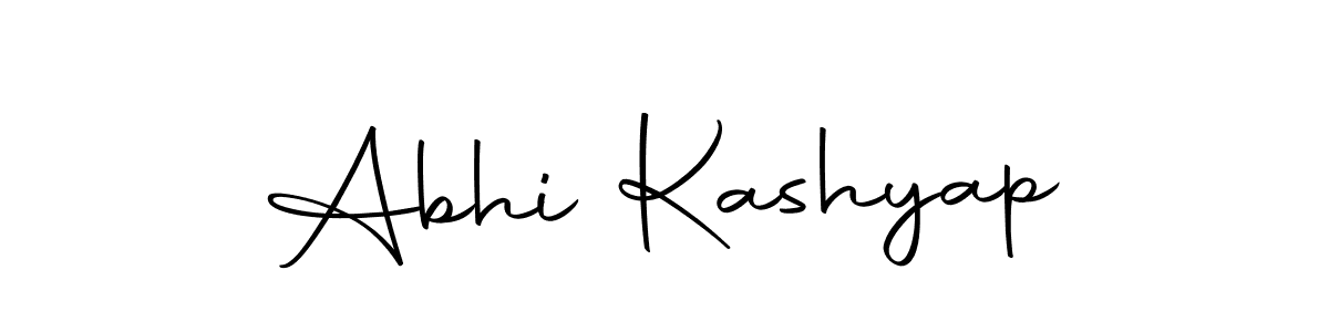 Also we have Abhi Kashyap name is the best signature style. Create professional handwritten signature collection using Autography-DOLnW autograph style. Abhi Kashyap signature style 10 images and pictures png