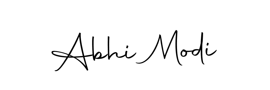 Use a signature maker to create a handwritten signature online. With this signature software, you can design (Autography-DOLnW) your own signature for name Abhi Modi. Abhi Modi signature style 10 images and pictures png