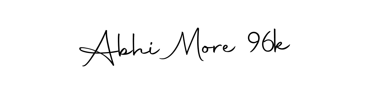 Also we have Abhi More 96k name is the best signature style. Create professional handwritten signature collection using Autography-DOLnW autograph style. Abhi More 96k signature style 10 images and pictures png