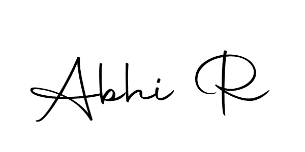 How to Draw Abhi R signature style? Autography-DOLnW is a latest design signature styles for name Abhi R. Abhi R signature style 10 images and pictures png