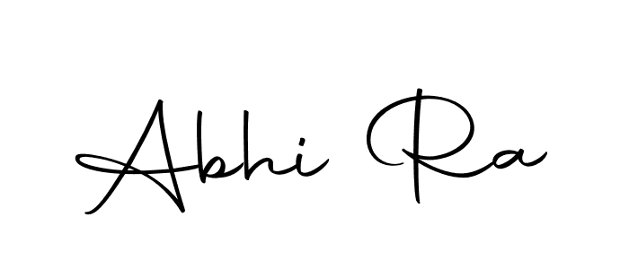 Create a beautiful signature design for name Abhi Ra. With this signature (Autography-DOLnW) fonts, you can make a handwritten signature for free. Abhi Ra signature style 10 images and pictures png
