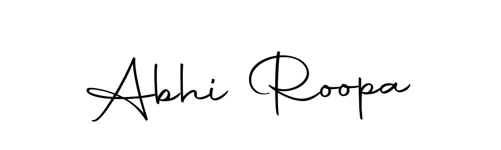 Also we have Abhi Roopa name is the best signature style. Create professional handwritten signature collection using Autography-DOLnW autograph style. Abhi Roopa signature style 10 images and pictures png