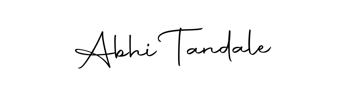 Autography-DOLnW is a professional signature style that is perfect for those who want to add a touch of class to their signature. It is also a great choice for those who want to make their signature more unique. Get Abhi Tandale name to fancy signature for free. Abhi Tandale signature style 10 images and pictures png