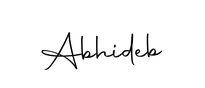 You should practise on your own different ways (Autography-DOLnW) to write your name (Abhideb) in signature. don't let someone else do it for you. Abhideb signature style 10 images and pictures png