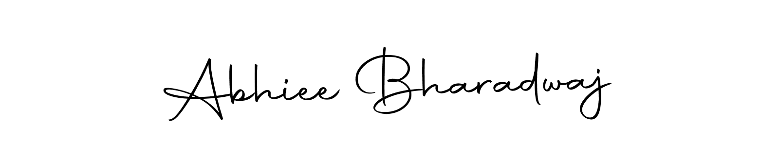 Design your own signature with our free online signature maker. With this signature software, you can create a handwritten (Autography-DOLnW) signature for name Abhiee Bharadwaj. Abhiee Bharadwaj signature style 10 images and pictures png