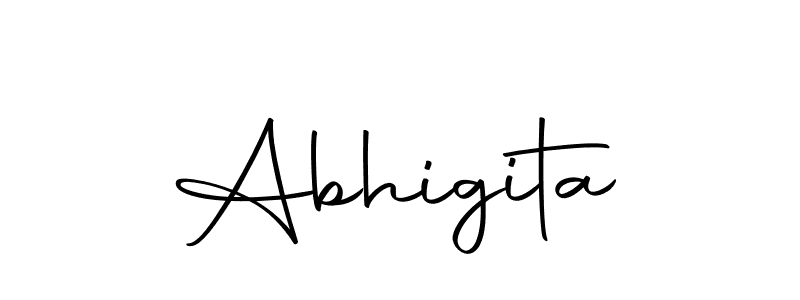 Create a beautiful signature design for name Abhigita. With this signature (Autography-DOLnW) fonts, you can make a handwritten signature for free. Abhigita signature style 10 images and pictures png