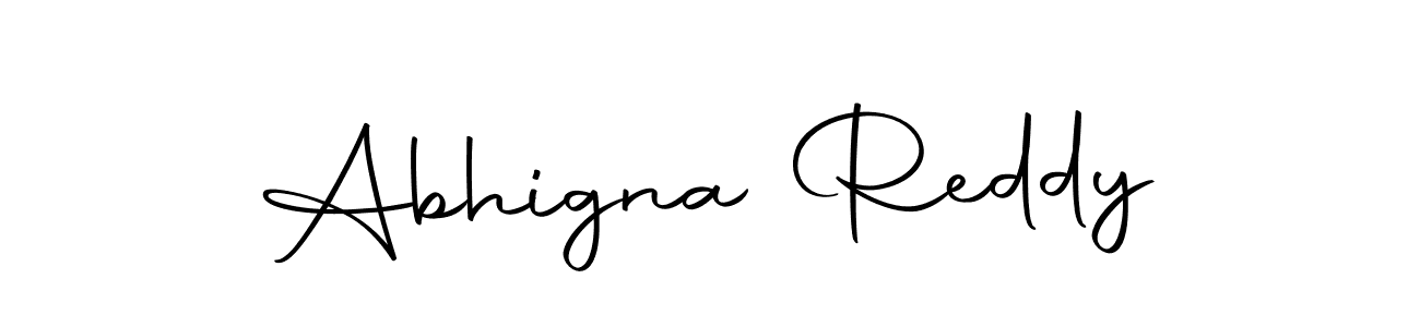 Make a beautiful signature design for name Abhigna Reddy. With this signature (Autography-DOLnW) style, you can create a handwritten signature for free. Abhigna Reddy signature style 10 images and pictures png