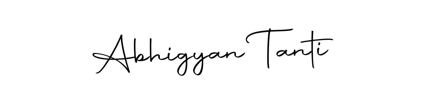 Create a beautiful signature design for name Abhigyan Tanti. With this signature (Autography-DOLnW) fonts, you can make a handwritten signature for free. Abhigyan Tanti signature style 10 images and pictures png