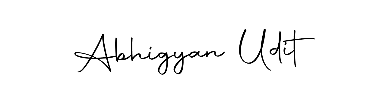 Make a beautiful signature design for name Abhigyan Udit. Use this online signature maker to create a handwritten signature for free. Abhigyan Udit signature style 10 images and pictures png