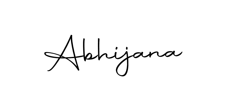 Create a beautiful signature design for name Abhijana. With this signature (Autography-DOLnW) fonts, you can make a handwritten signature for free. Abhijana signature style 10 images and pictures png