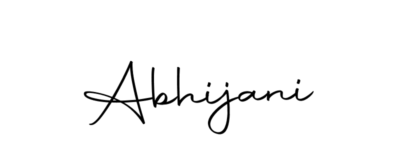 You can use this online signature creator to create a handwritten signature for the name Abhijani. This is the best online autograph maker. Abhijani signature style 10 images and pictures png