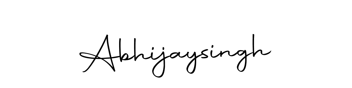 You can use this online signature creator to create a handwritten signature for the name Abhijaysingh. This is the best online autograph maker. Abhijaysingh signature style 10 images and pictures png
