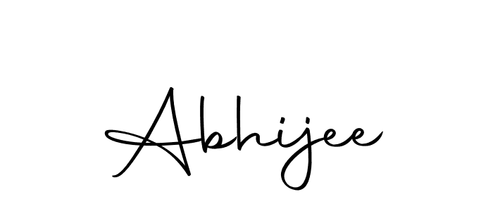 You should practise on your own different ways (Autography-DOLnW) to write your name (Abhijee) in signature. don't let someone else do it for you. Abhijee signature style 10 images and pictures png