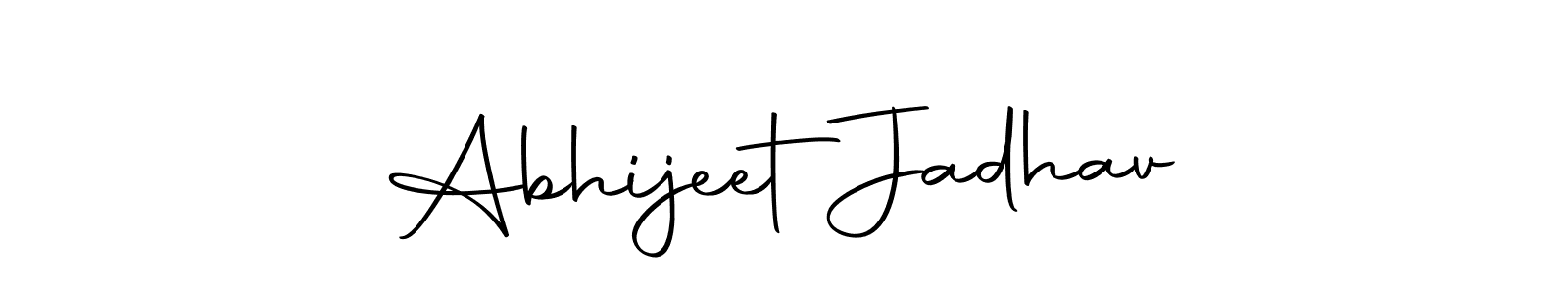 Make a beautiful signature design for name Abhijeet  Jadhav. With this signature (Autography-DOLnW) style, you can create a handwritten signature for free. Abhijeet  Jadhav signature style 10 images and pictures png