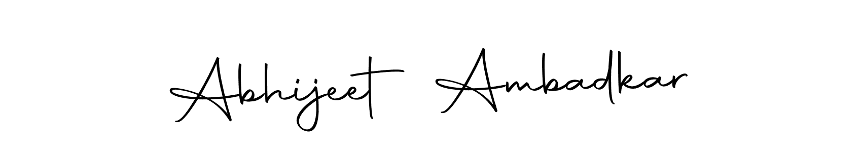How to make Abhijeet Ambadkar signature? Autography-DOLnW is a professional autograph style. Create handwritten signature for Abhijeet Ambadkar name. Abhijeet Ambadkar signature style 10 images and pictures png