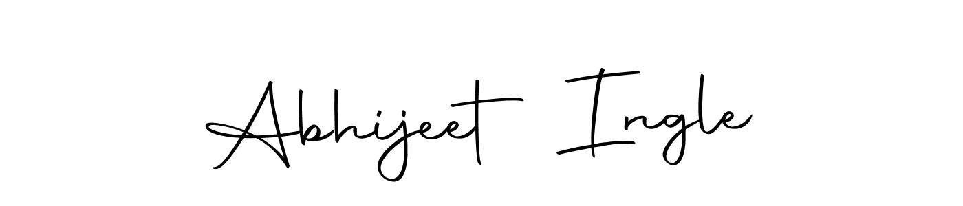 This is the best signature style for the Abhijeet Ingle name. Also you like these signature font (Autography-DOLnW). Mix name signature. Abhijeet Ingle signature style 10 images and pictures png